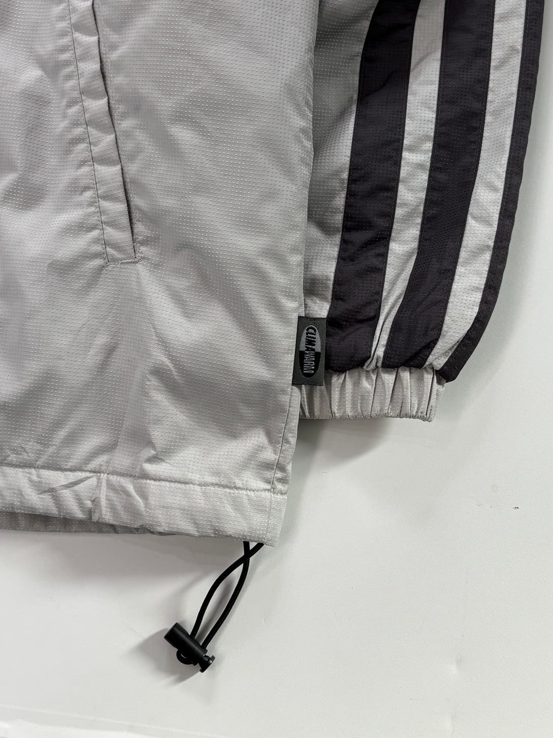 Adidas 올드 아디다스 사이드라인 영그레이 후드 바람막이 자켓  상품이미지5