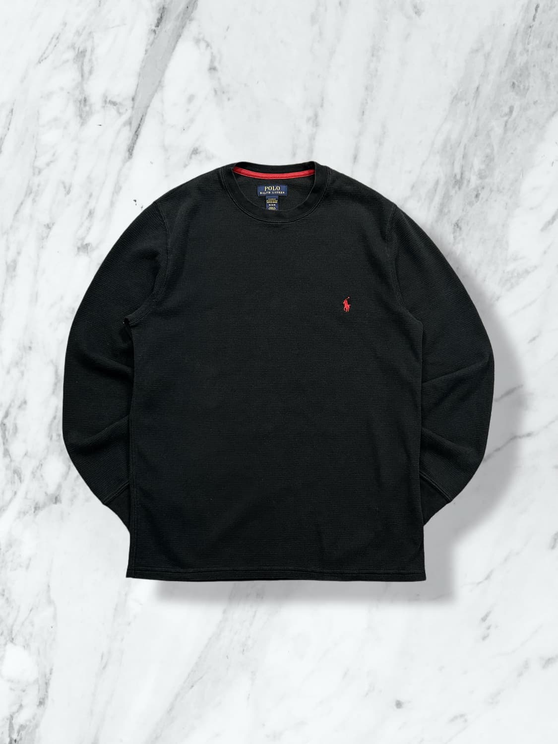 폴로 랄프로렌 레드포니 롱슬리브 와플티 M 상품이미지1