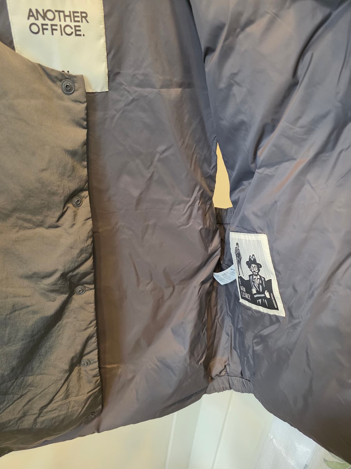 어나더오피스 레이어다운 패딩 조끼 상품이미지5