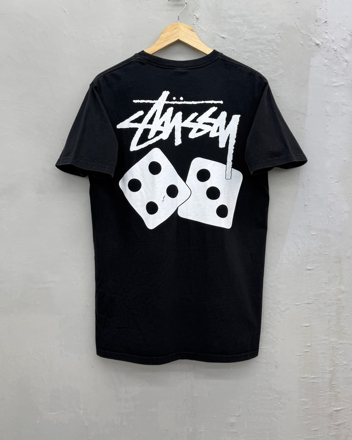 스투시 다이스 백로고 티셔츠 상품이미지5