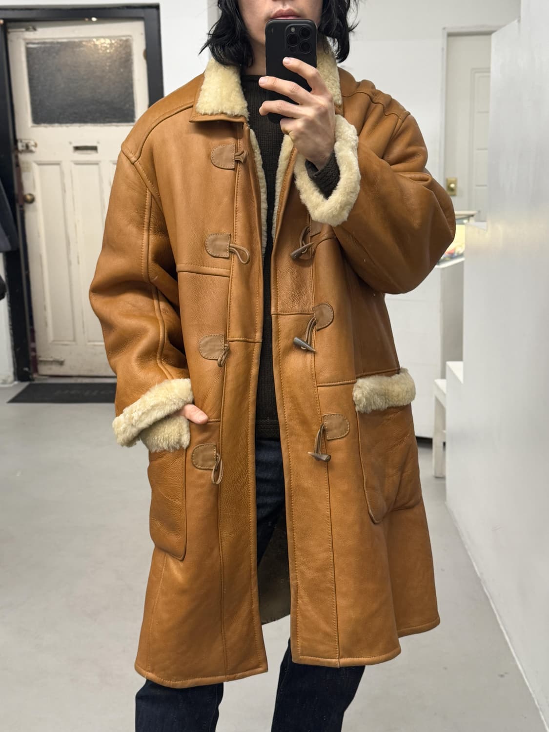 무통 시어링 코트 상품이미지2