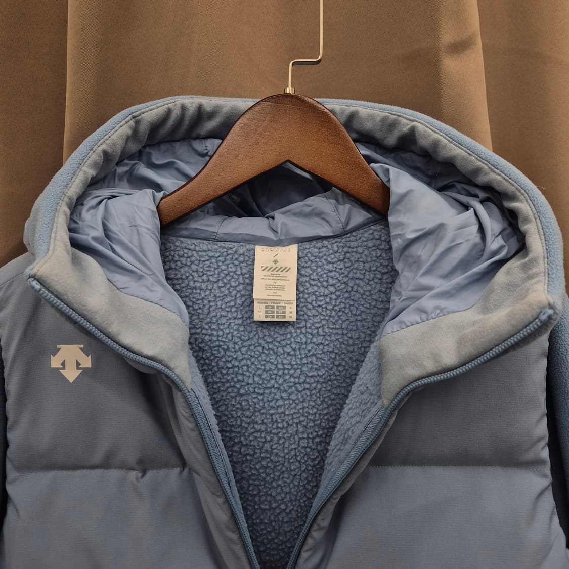 데상트 여성 패딩 조끼 후드 95 상품이미지2