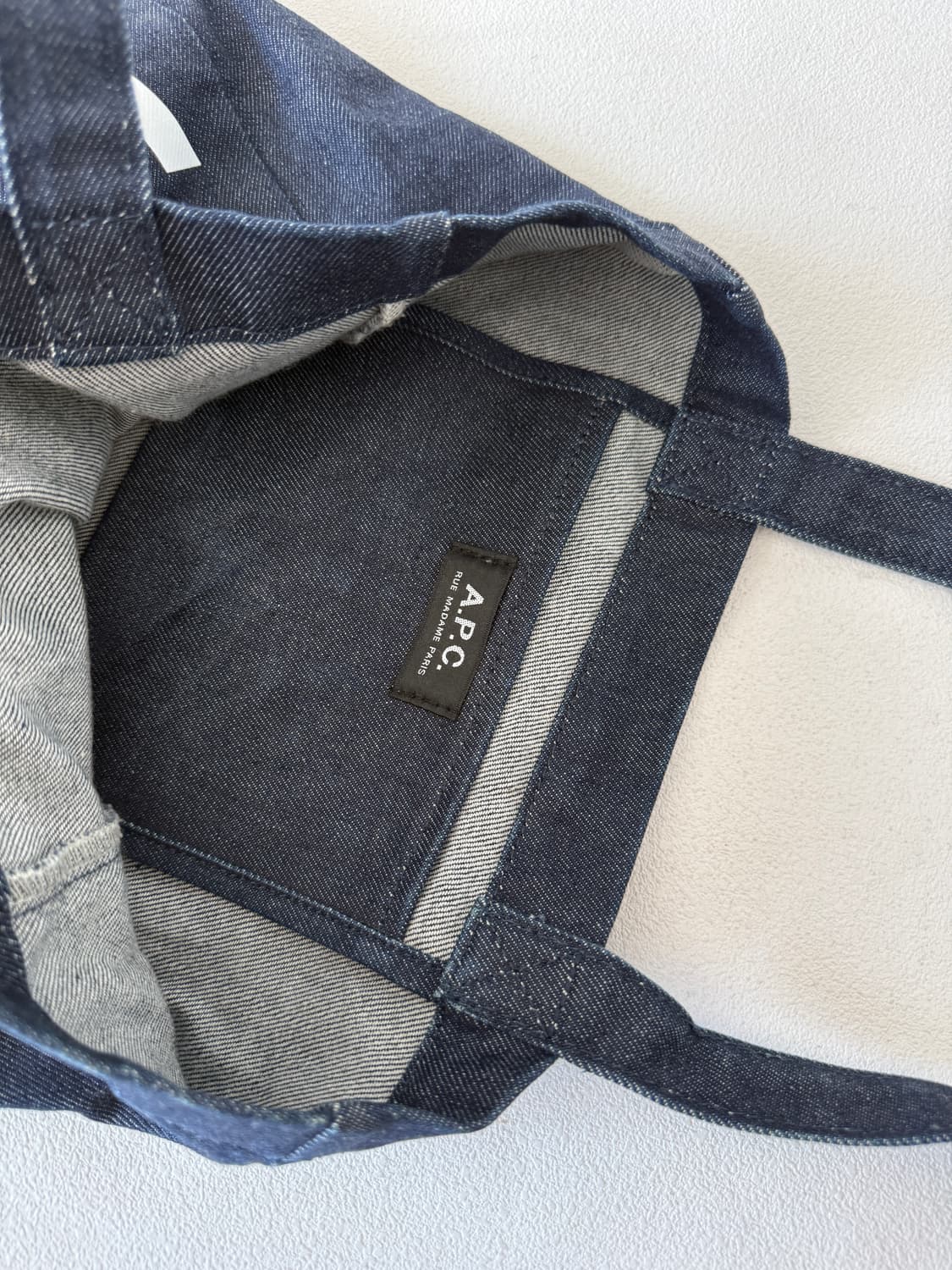 아페쎄(A.P.C) 데님 숄더 토트백 상품이미지5