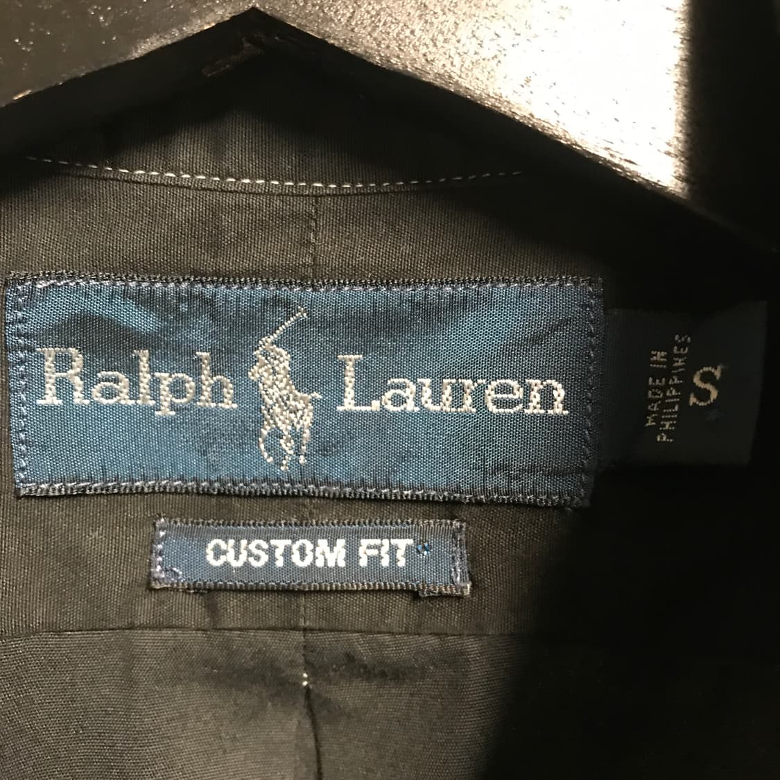 폴로 랄프로렌 블랙 반팔 셔츠 S 상품이미지5