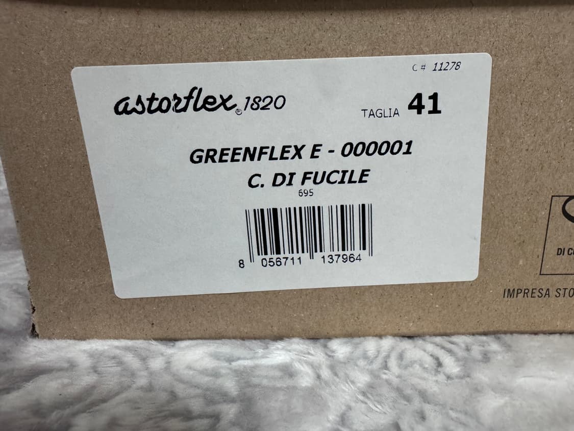 아스토플렉스 그린플렉스 C. DI FUCILE 컬러 41사이즈 새상품  상품이미지5