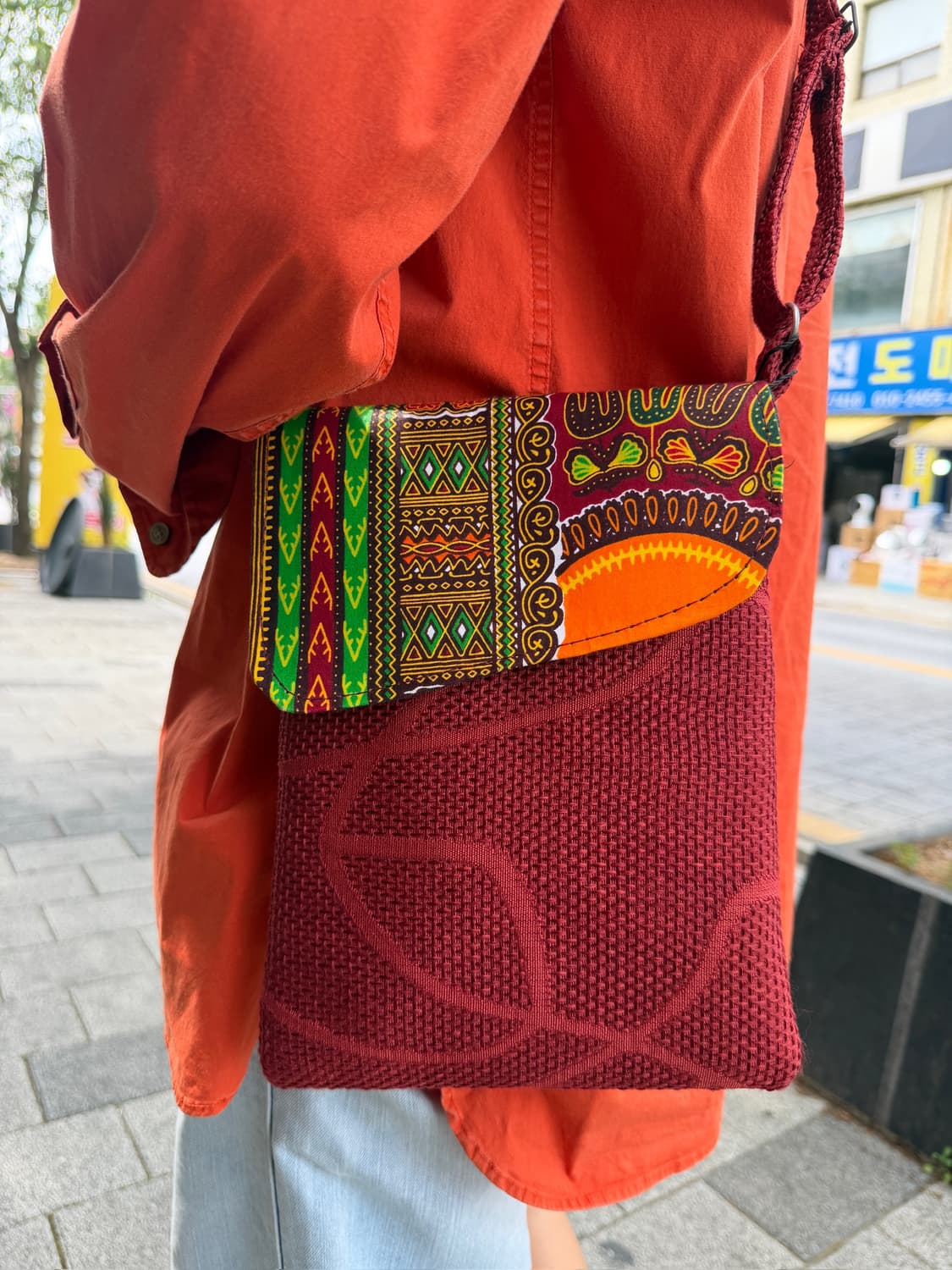 Ethnic Pattern Cross Bag 상품이미지1
