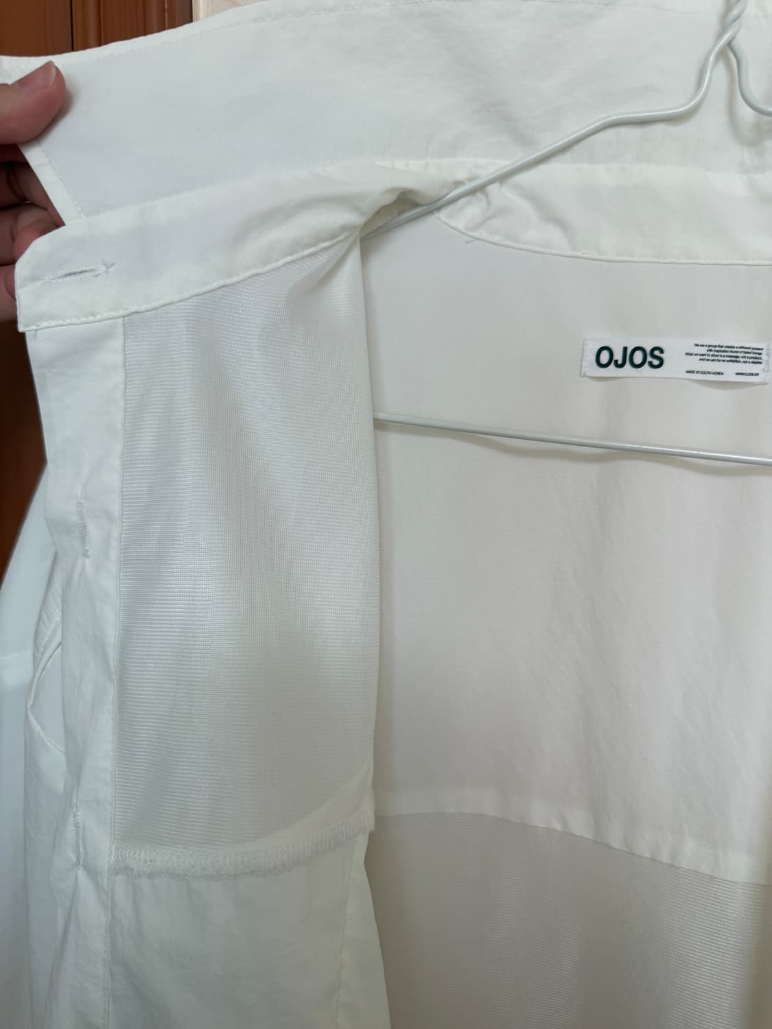 오호스 OJOS 나일론셔츠 사이즈 2 상품이미지8