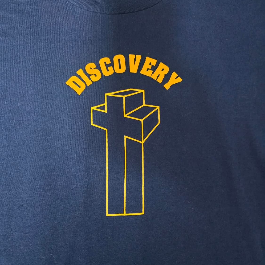 [XL] 90s 지저스 크로스 JESUS 빈티지 티셔츠 네이비 상품이미지2