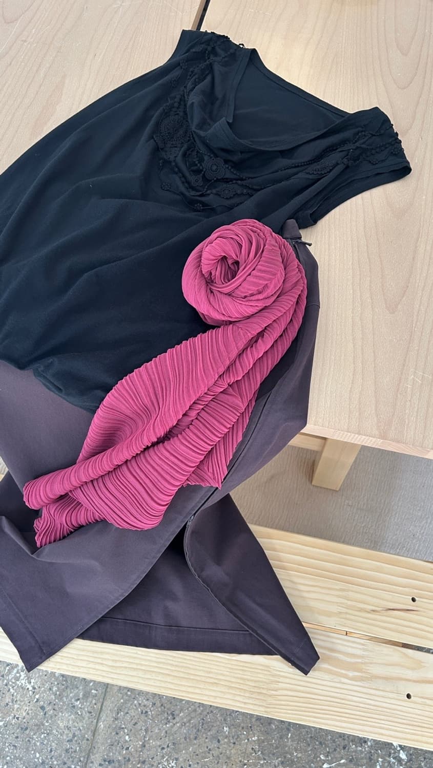 Issey Miyake Pleats Please scarf 상품이미지1