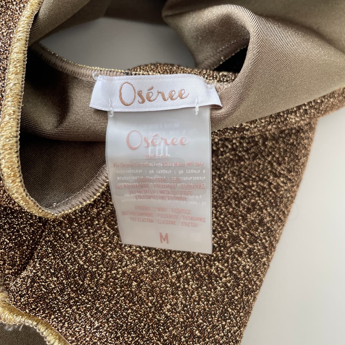 Oseree 오세리 뤼미에르 끈나시 바디수트 수영복 상품이미지7