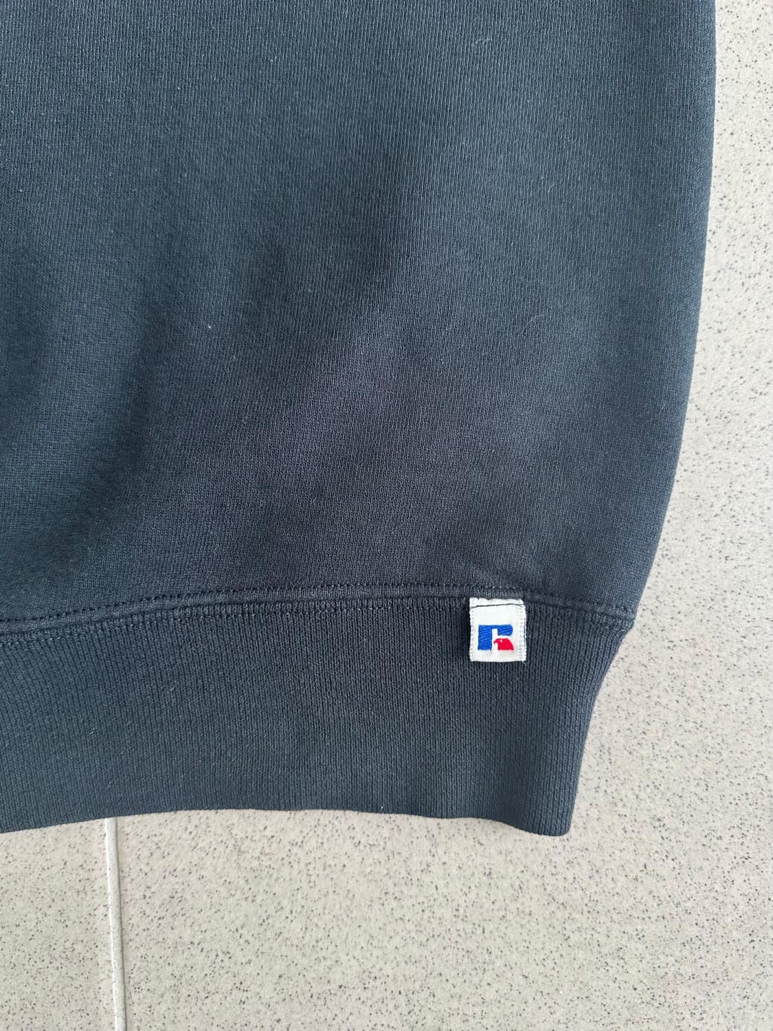 90s 빈티지 러셀 스웻셔츠 블랙 XL USA 상품이미지4