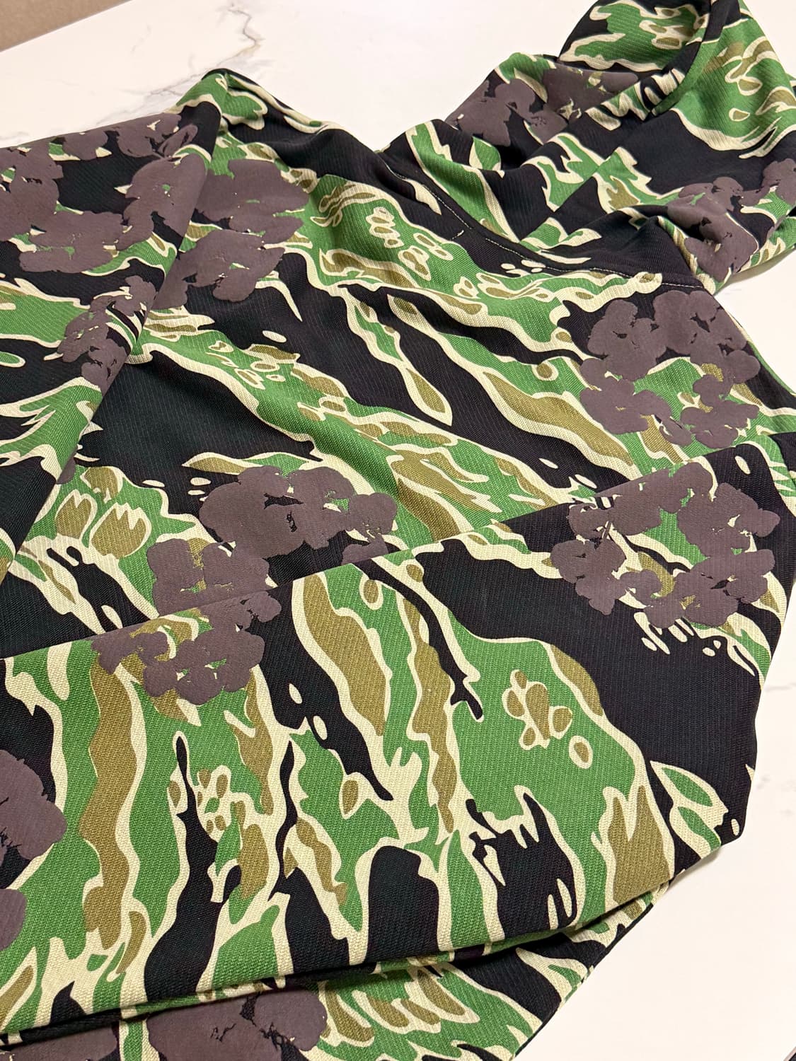 데님티어스 카모 후드 L 새상품 상품이미지3