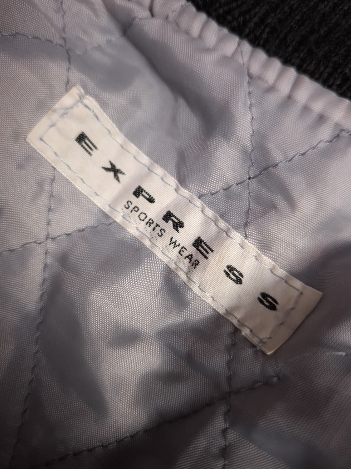 90's 리얼 스웨이드 빈티지 바시티자켓 상품이미지3