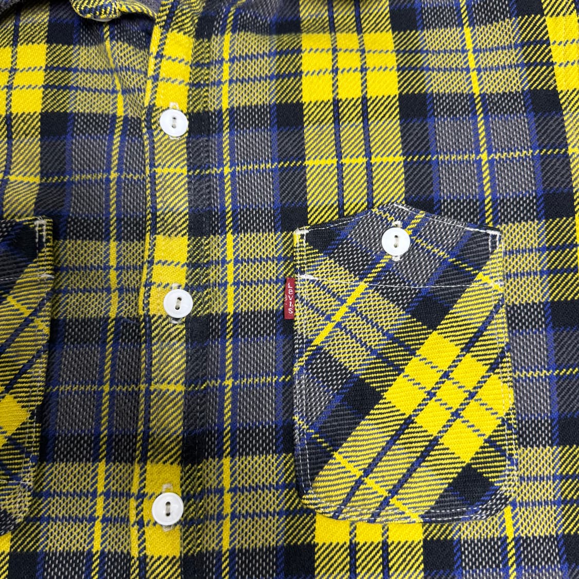 리바이스 파머스 타탄 체크 플란넬 셔츠 100 상품이미지2