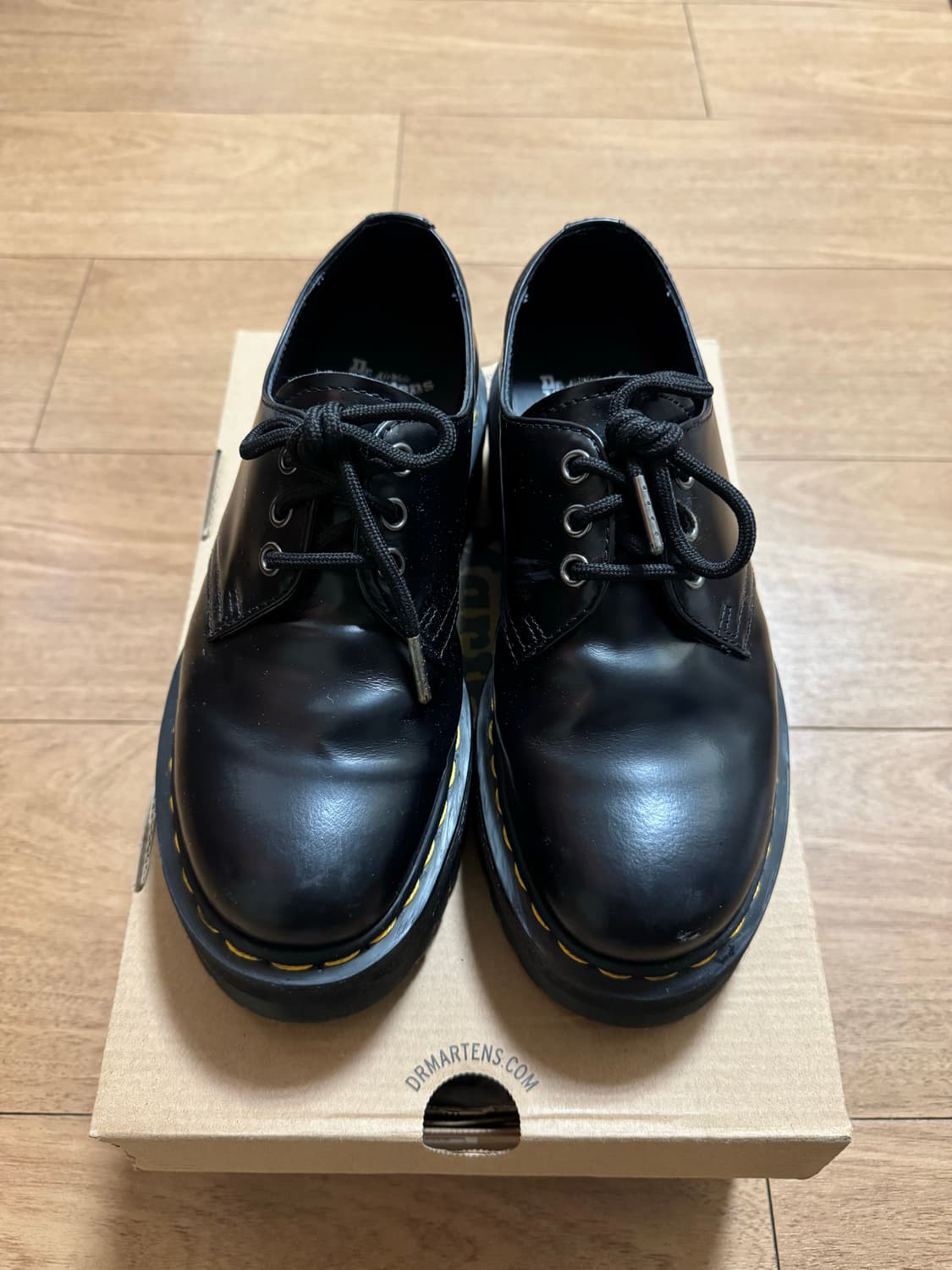 [240] 닥터마틴 1461 쿼드 블랙 uk5 상품이미지7