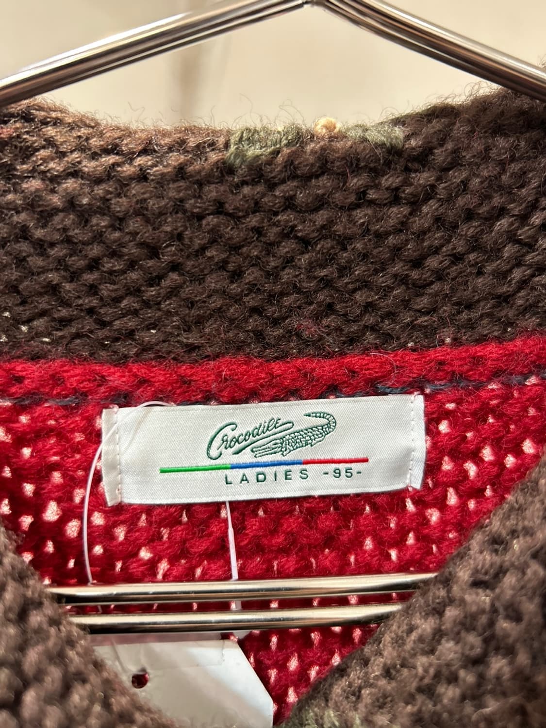 크로커다일 포인트 니트 가디건 상품이미지4