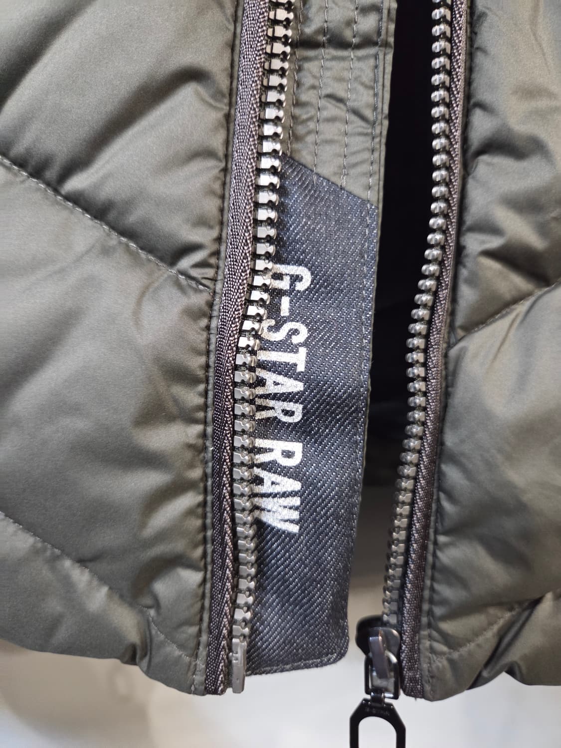 G-Star RAW 패딩 점퍼 후드 탈부착(XS/여성/택없음) 상품이미지8