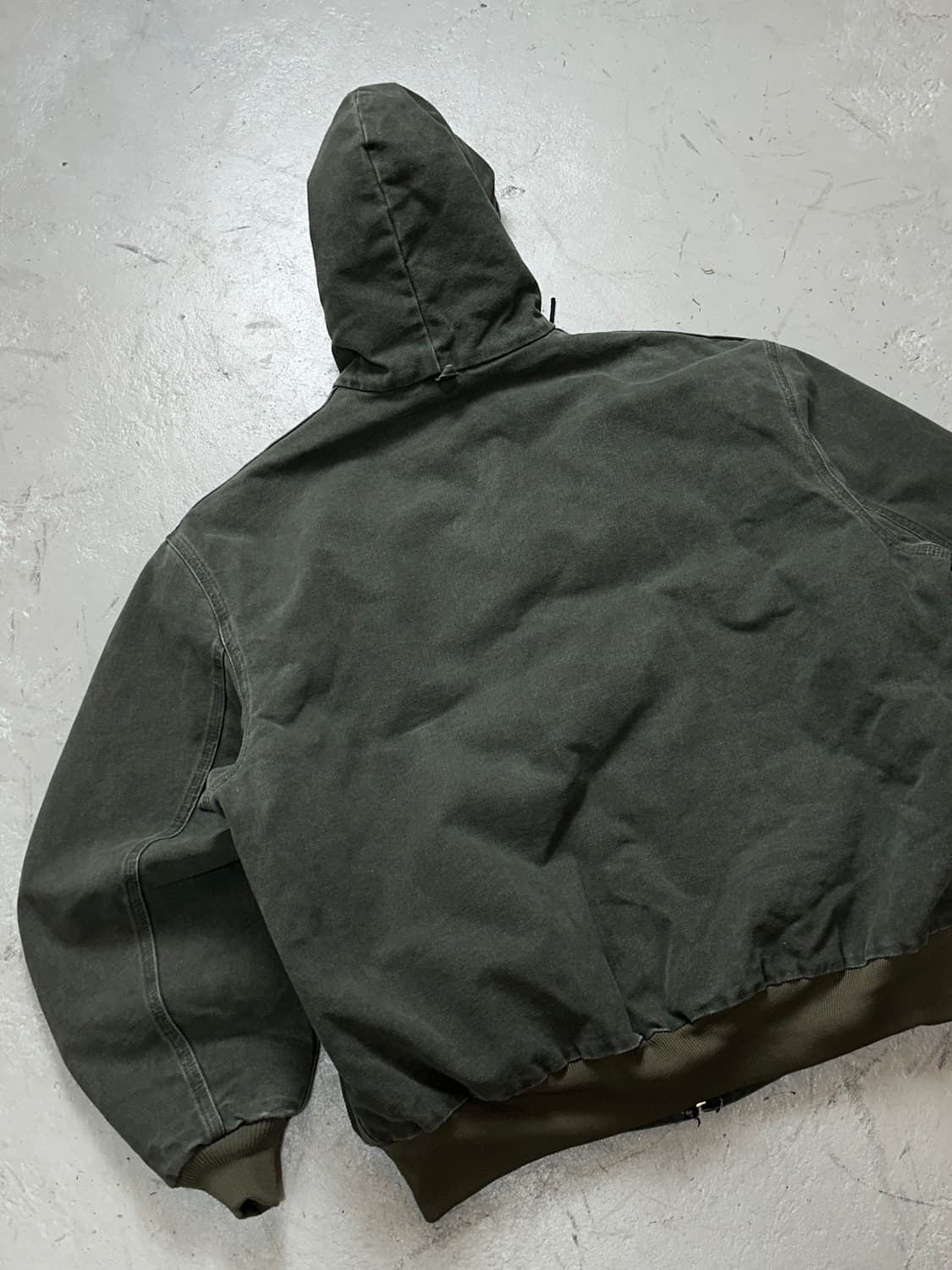 00s USA Made 칼하트 J68 액티브 자켓 칼하트 MOS 모스그린 상품이미지6