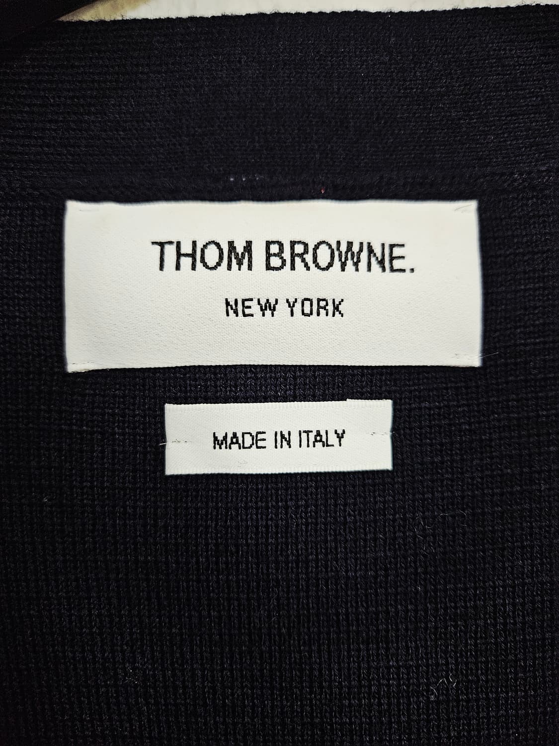 톰브라운 밀라노 스티치 금장 가디건(새상품급 여성1사이즈) 상품이미지4