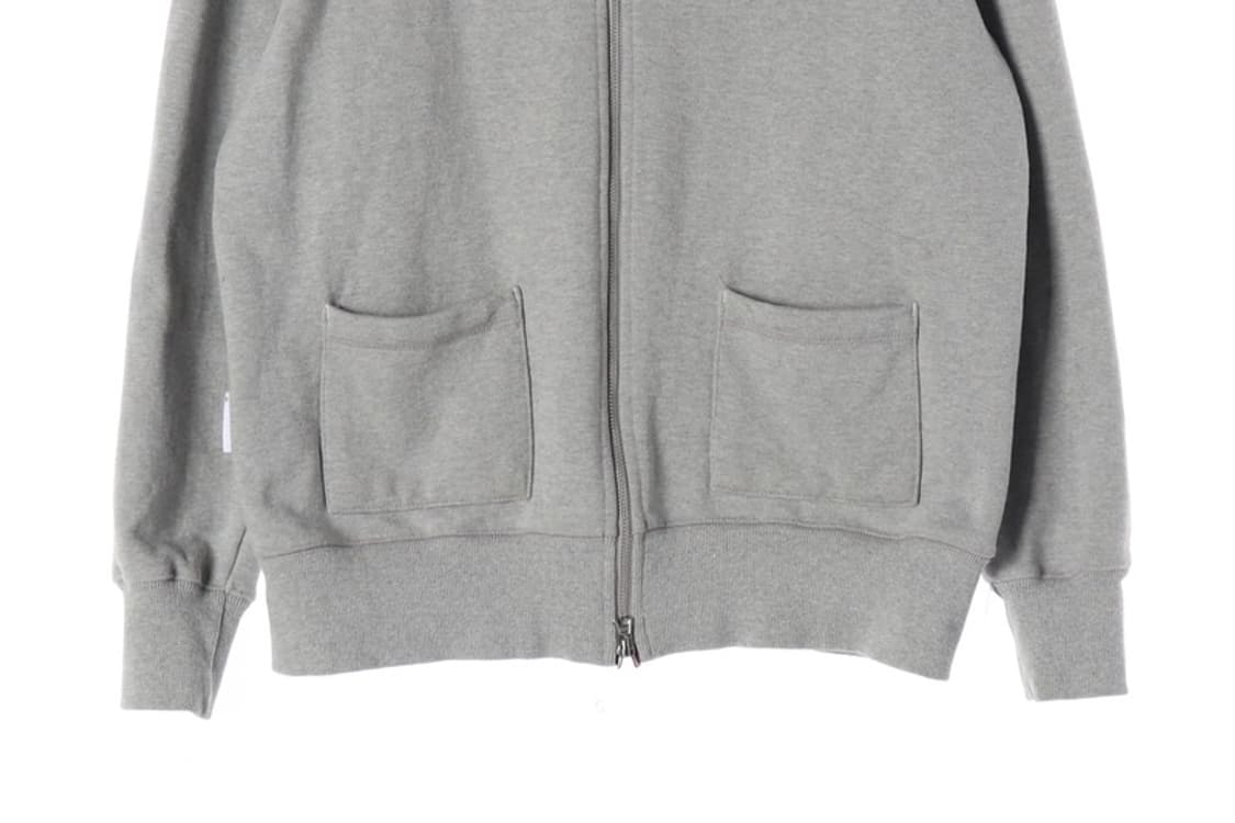 유니폼브릿지 집업 스웻 가디건 그레이 L 상품이미지4