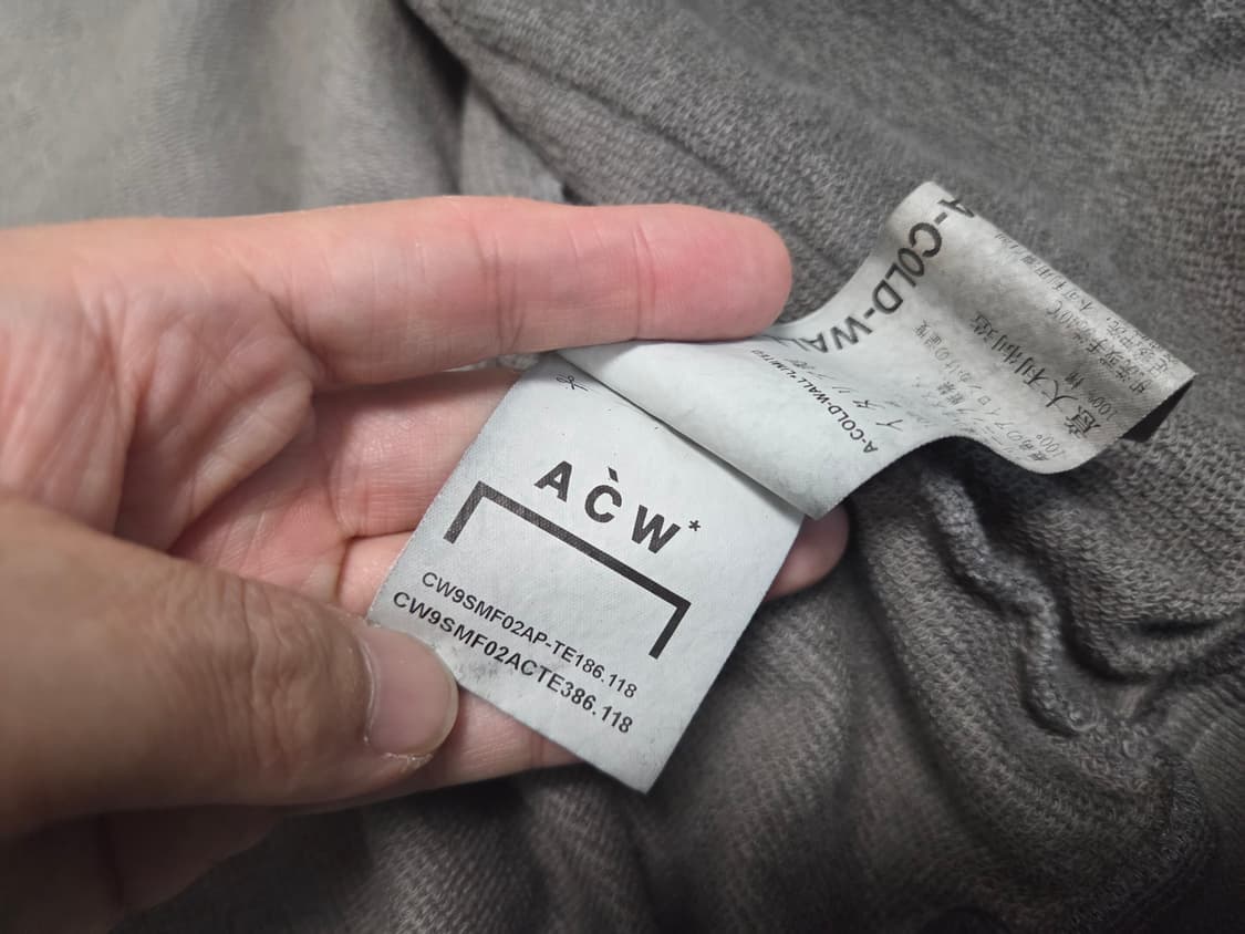 ACW 어코드월 워싱 지퍼  후드 집업 제품 상품이미지9