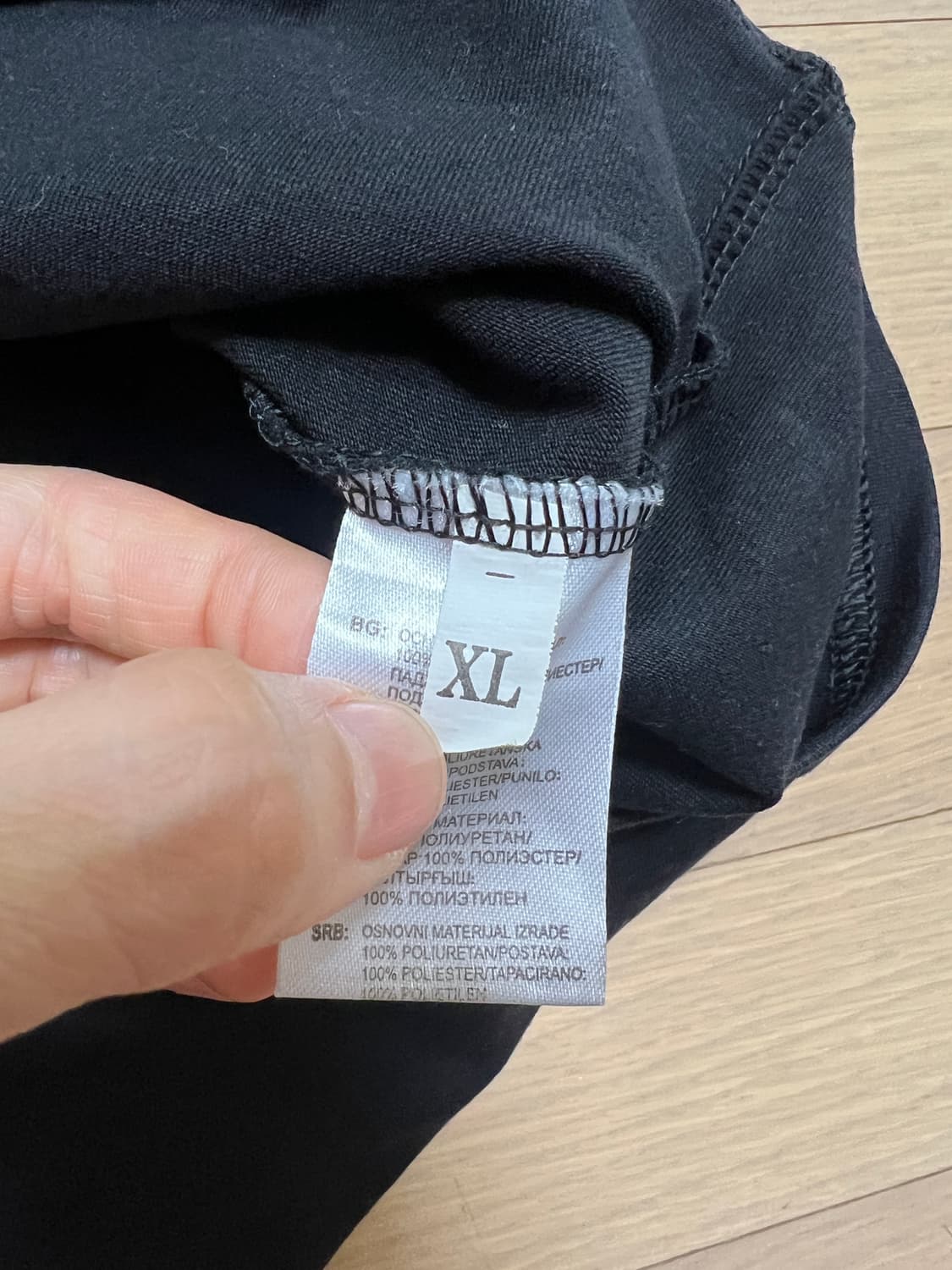 Malbon Golf 버킷 로고 티셔츠 블랙 XL 상품이미지4