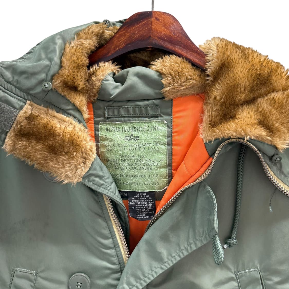 [M] 알파 인더스트리 야상 자켓 상품이미지5