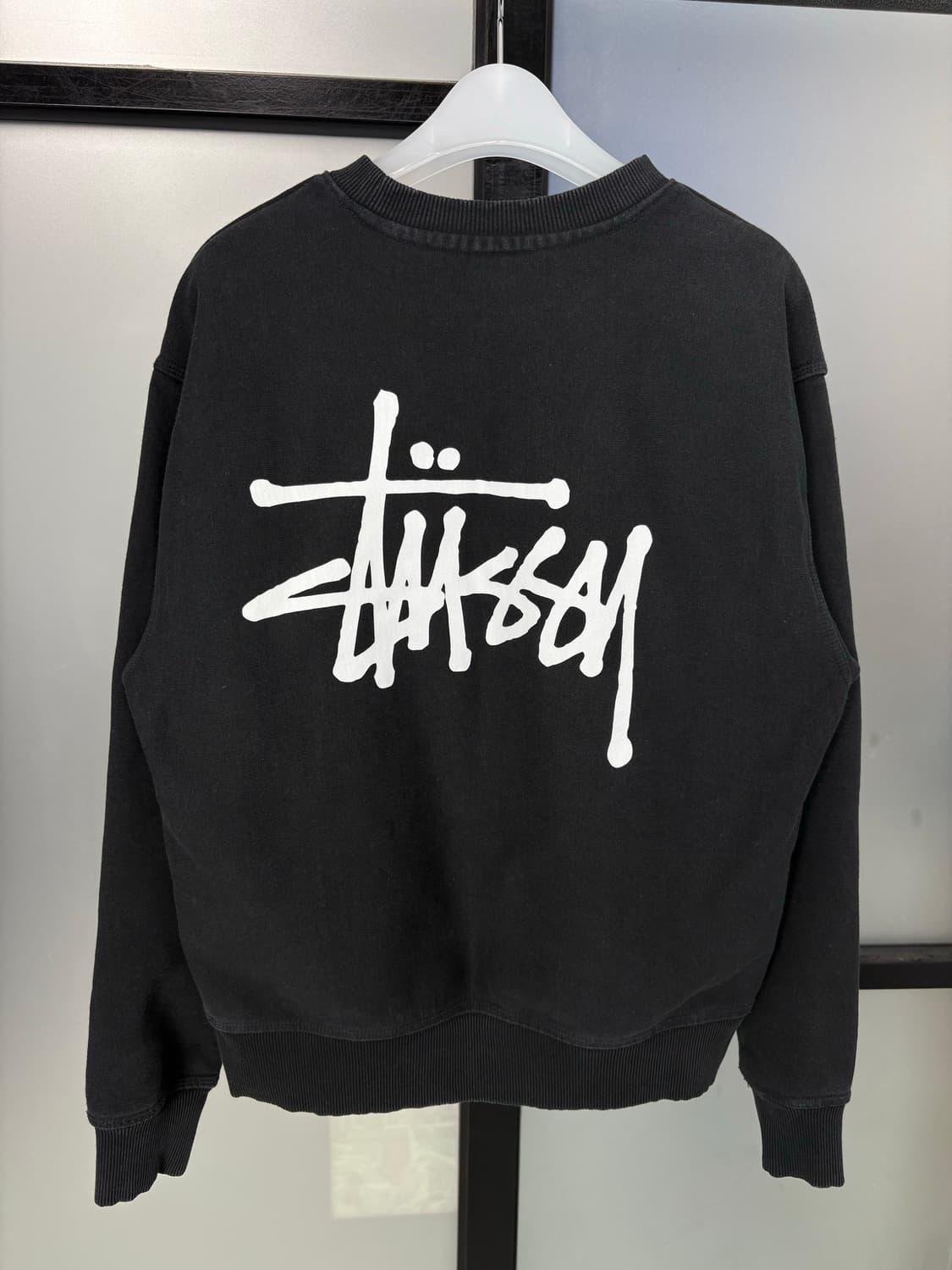 루키CK9748: 스투시 블랙 맨투맨  상품이미지10