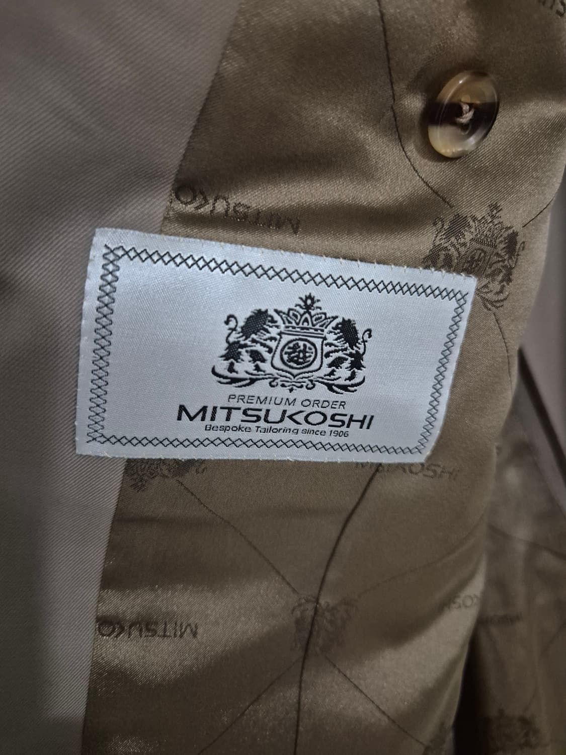 [100]미츠코시 일본 울 블레이저 자켓 상품이미지5