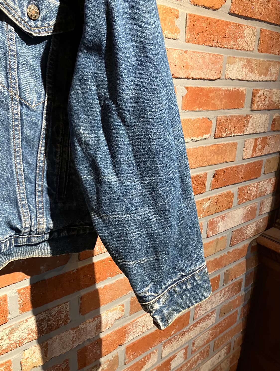 80s USA 빈티지 리바이스 버팔로 안감 3세대 데님 자켓 상품이미지4