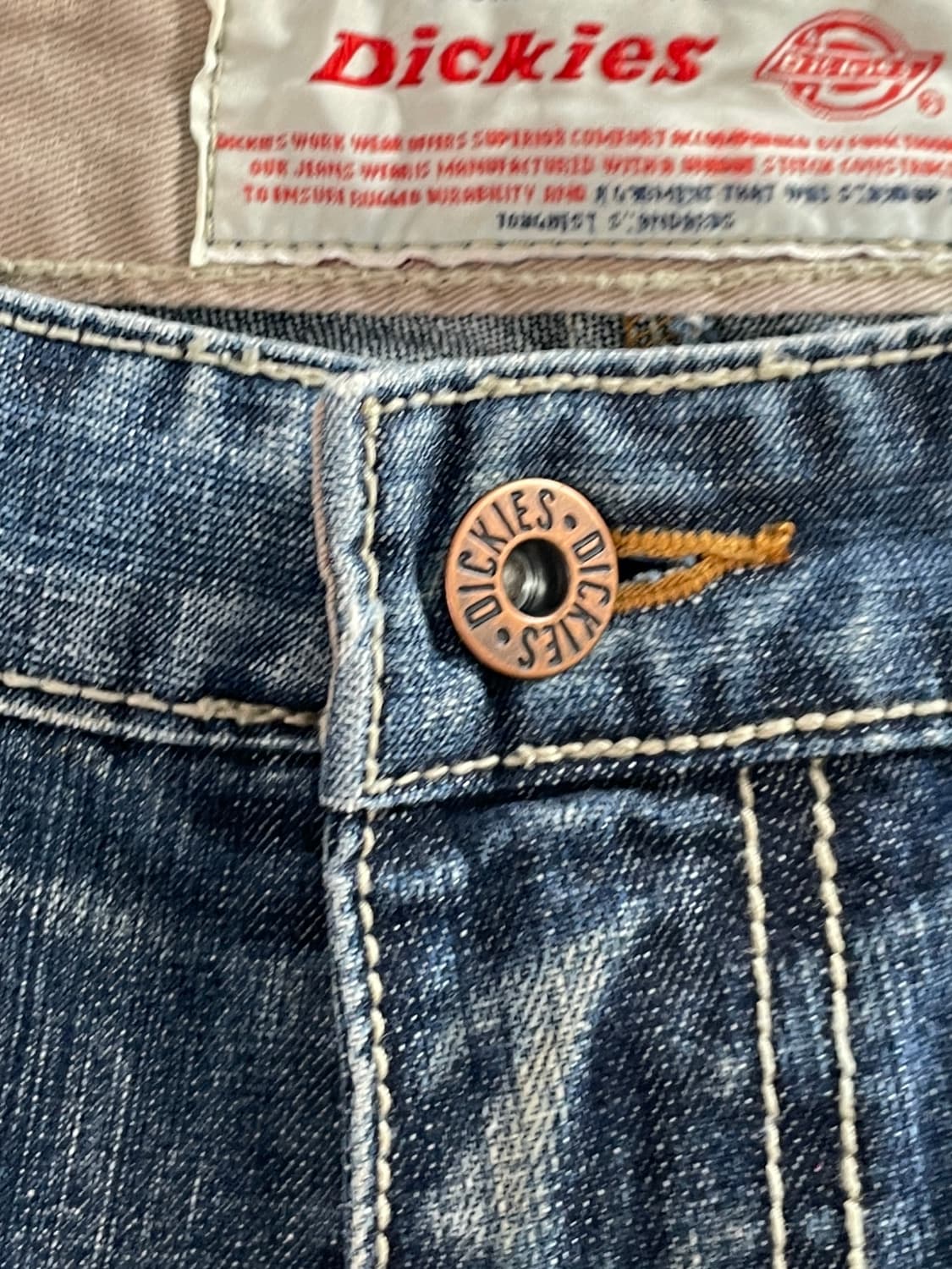 디키즈 워싱 스트레이트핏 청바지  (onp.62) 상품이미지5