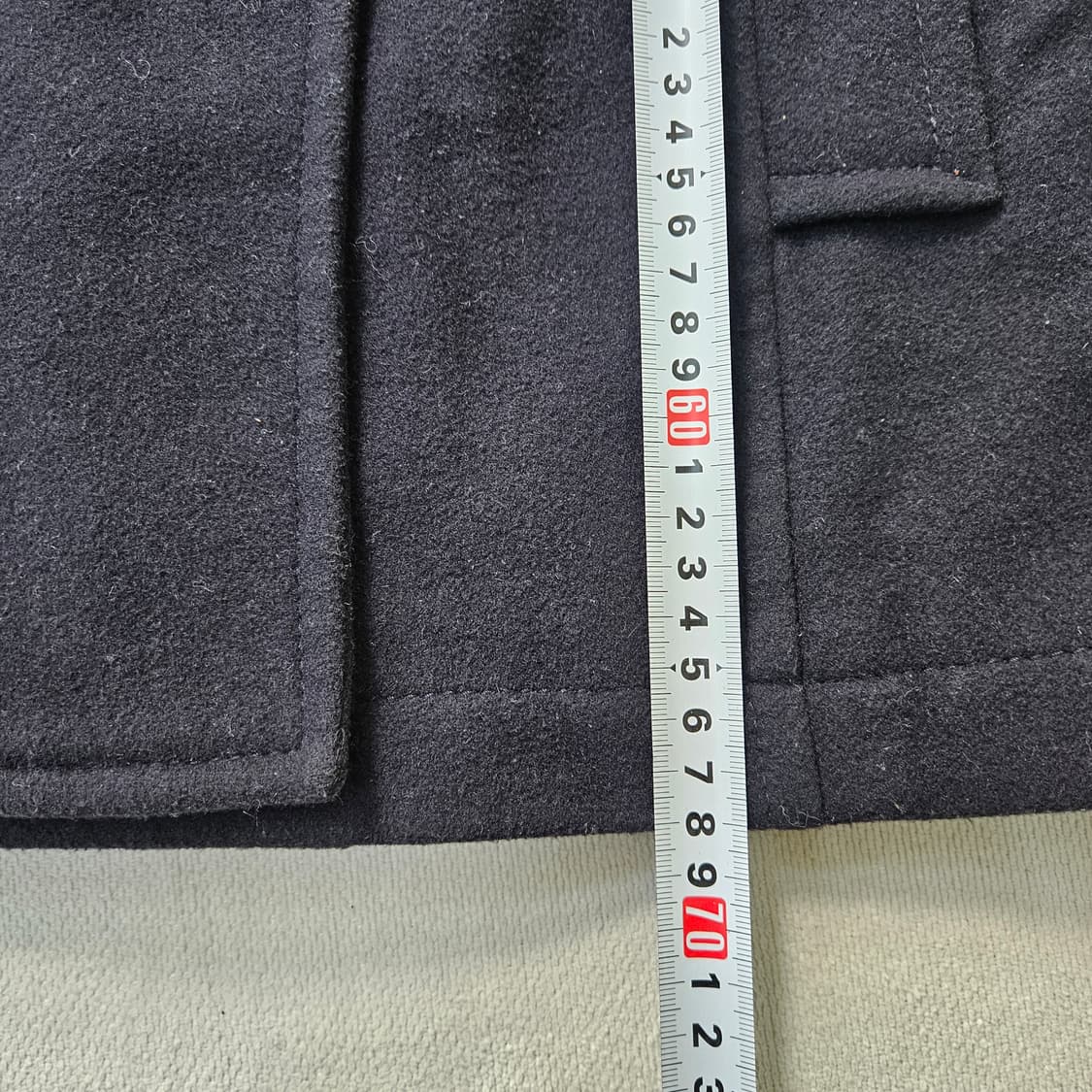 95 헤지스 네이비 울 피코트 0323Y 상품이미지6