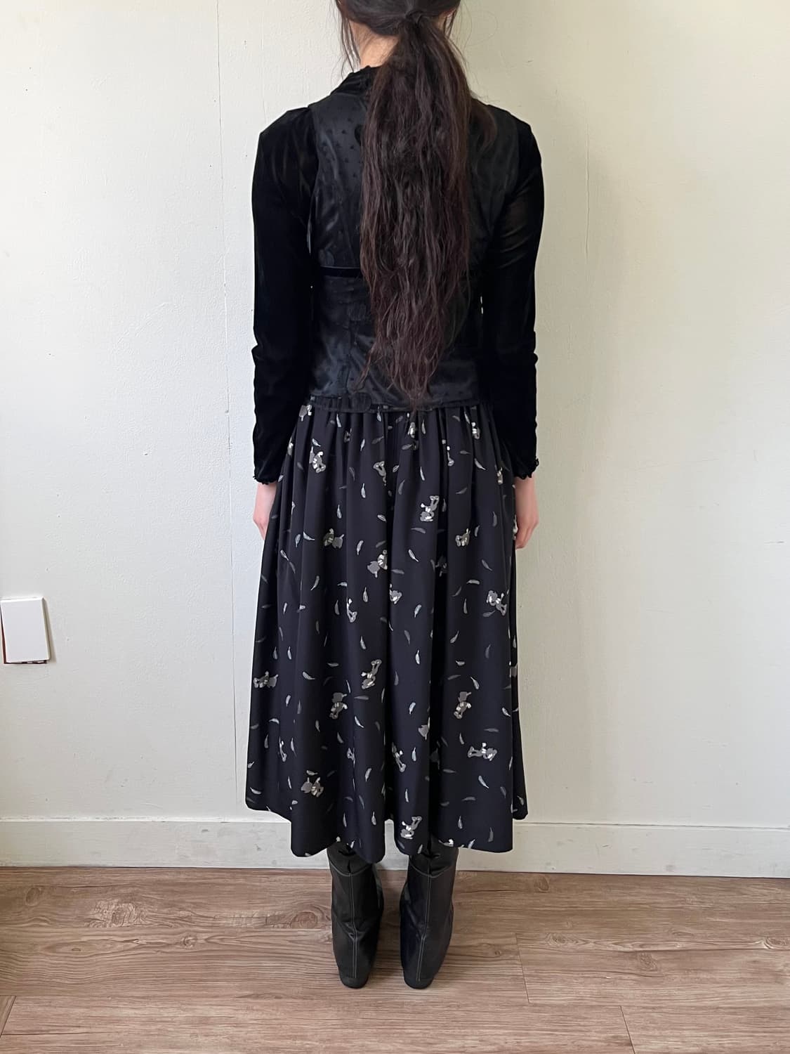 Pink house 아트 스커트 상품이미지9