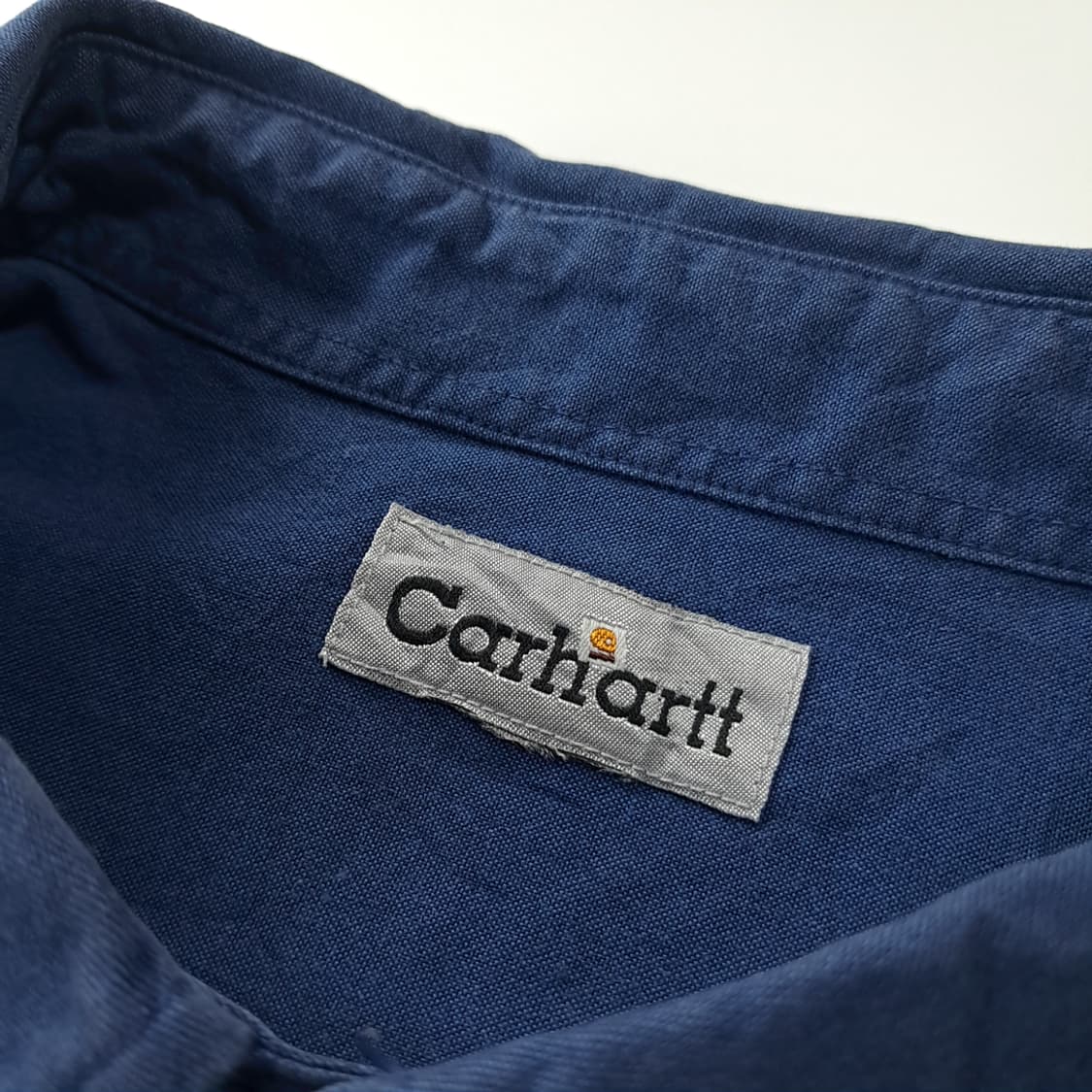 CK329 XL 칼하트 90s 홍콩판 네이비 워크 셔츠 남방 상품이미지3