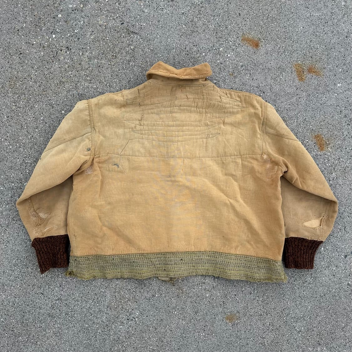 1930s Vintage Moleskin Work Jacket 상품이미지7