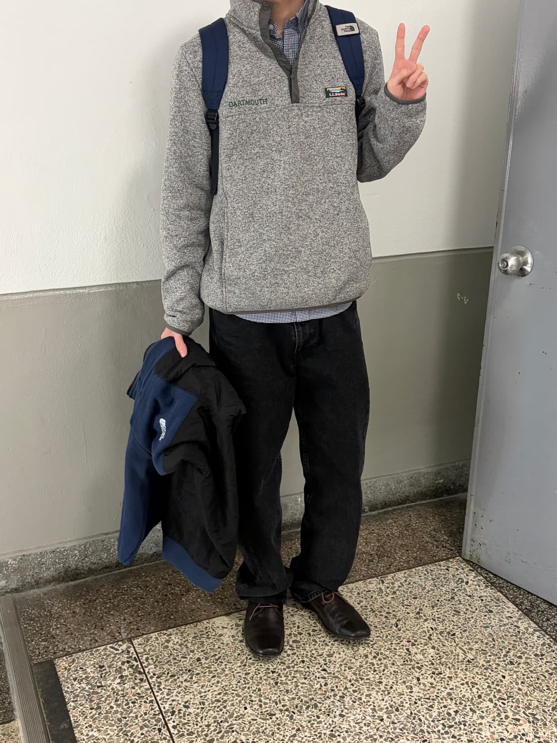 엘엘빈 풀오버 플리스 신칠라 M 상품이미지2