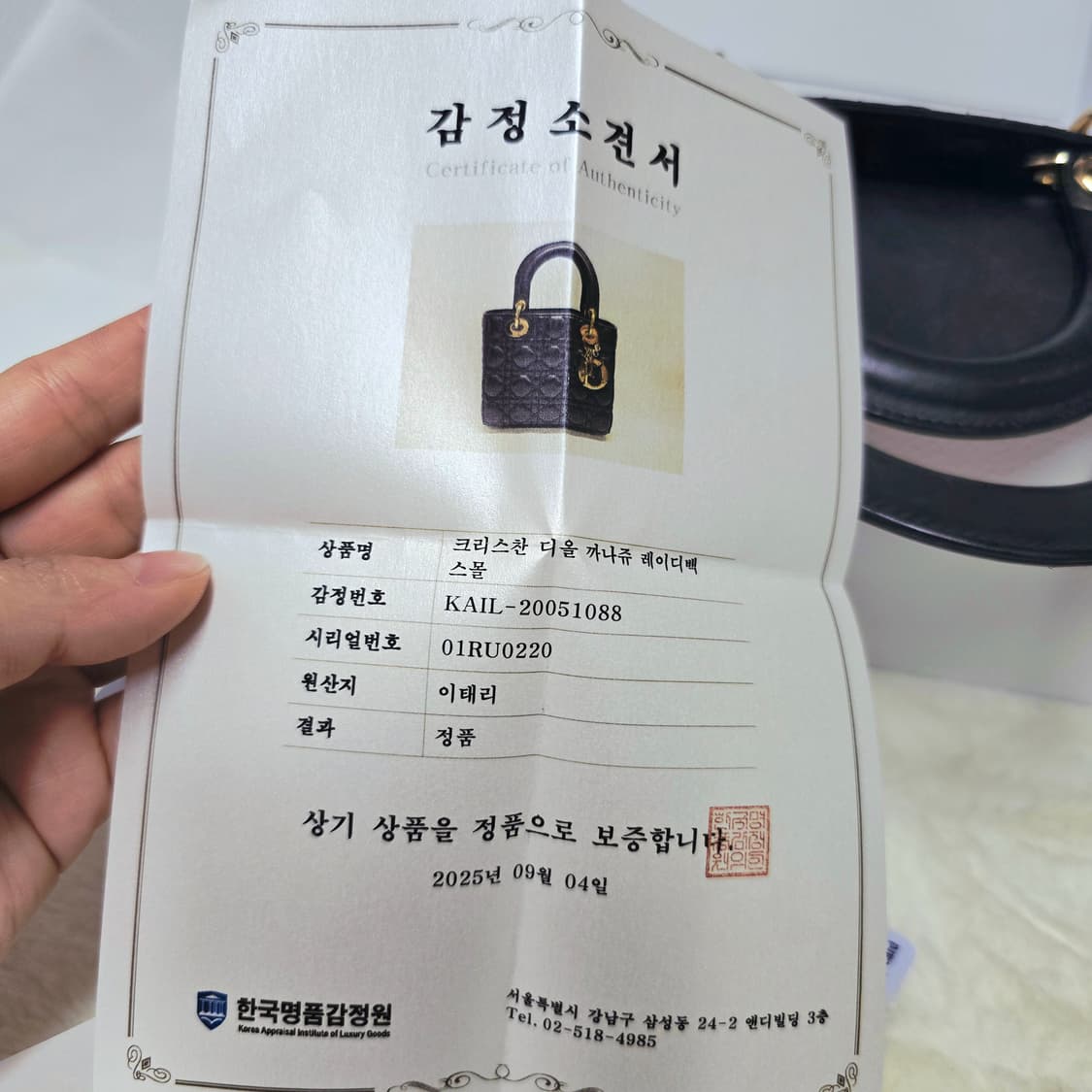 크리스찬 디올 까나쥬 레이디백 스몰 상품이미지9