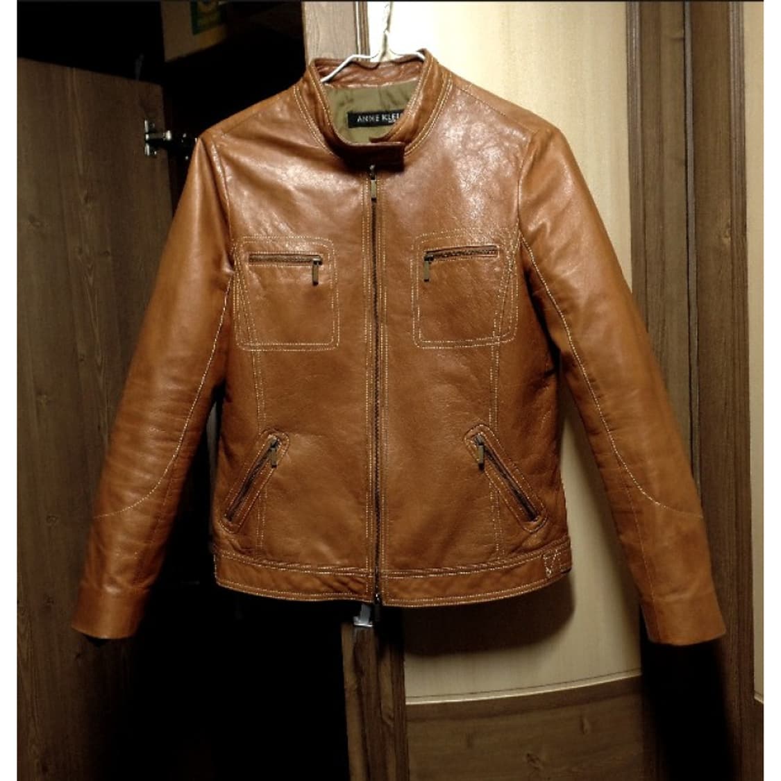 55 / 앤클라인 여성 양가죽 브라운자켓/토0214 상품이미지1