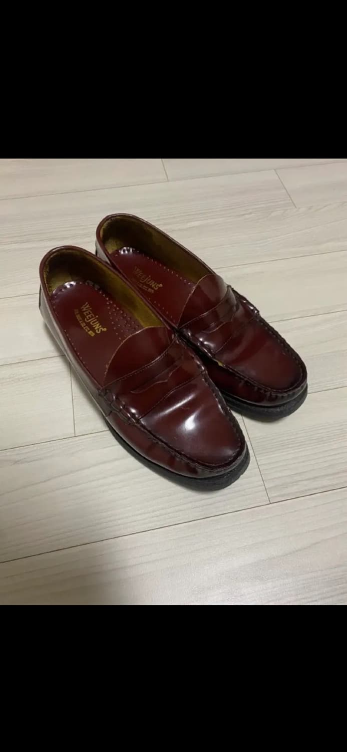 GHbass 바스위준 버건디 로퍼 255-260사이즈 (페니더비슈즈 상품이미지1