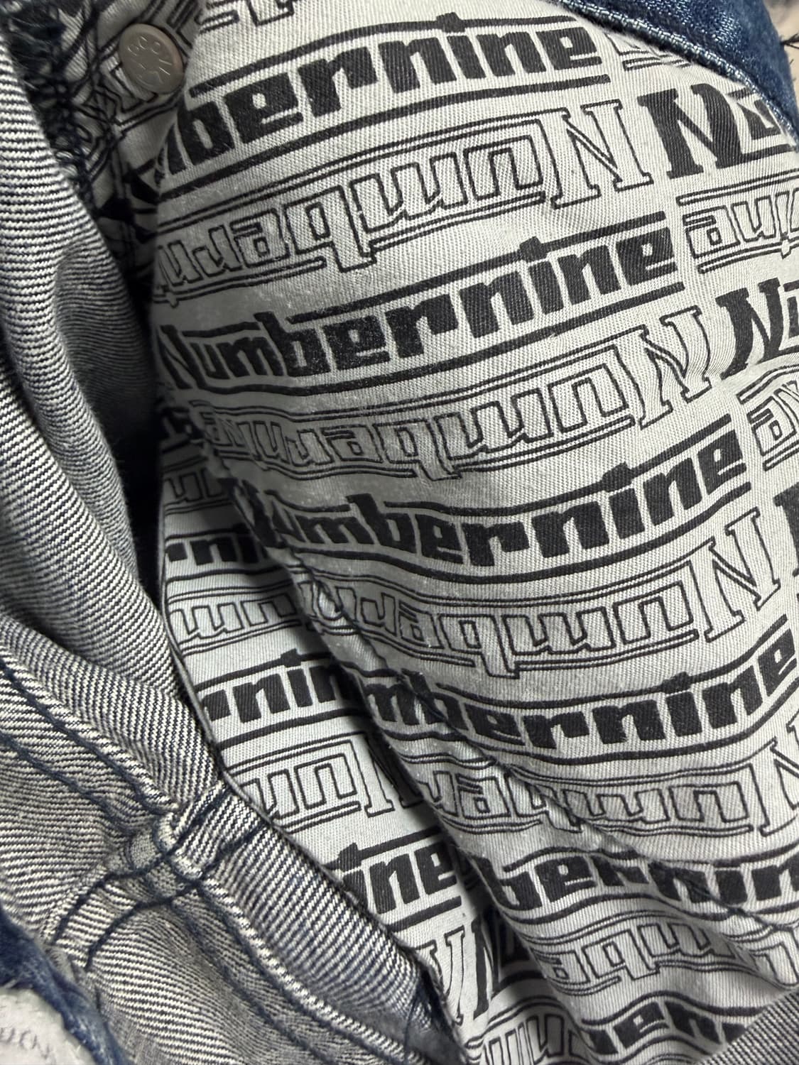 넘버나인 01aw 총알데님 상품이미지9