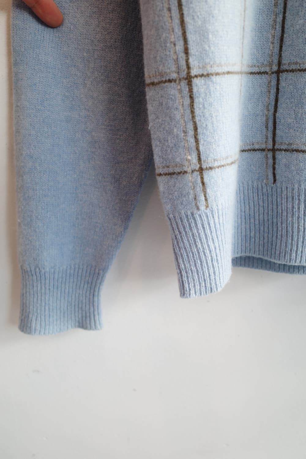 VAN 반 자켓 램스울 하프니트 상품이미지5