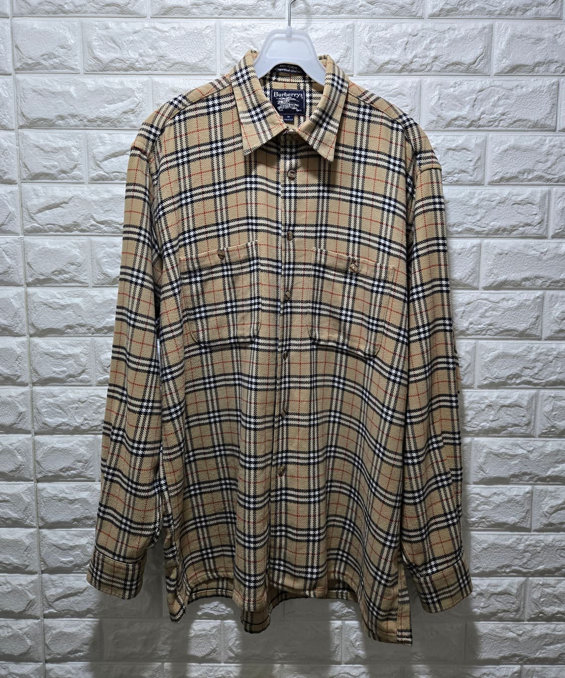 버버리 노바체크 셔츠 남방 100~105 상품이미지1