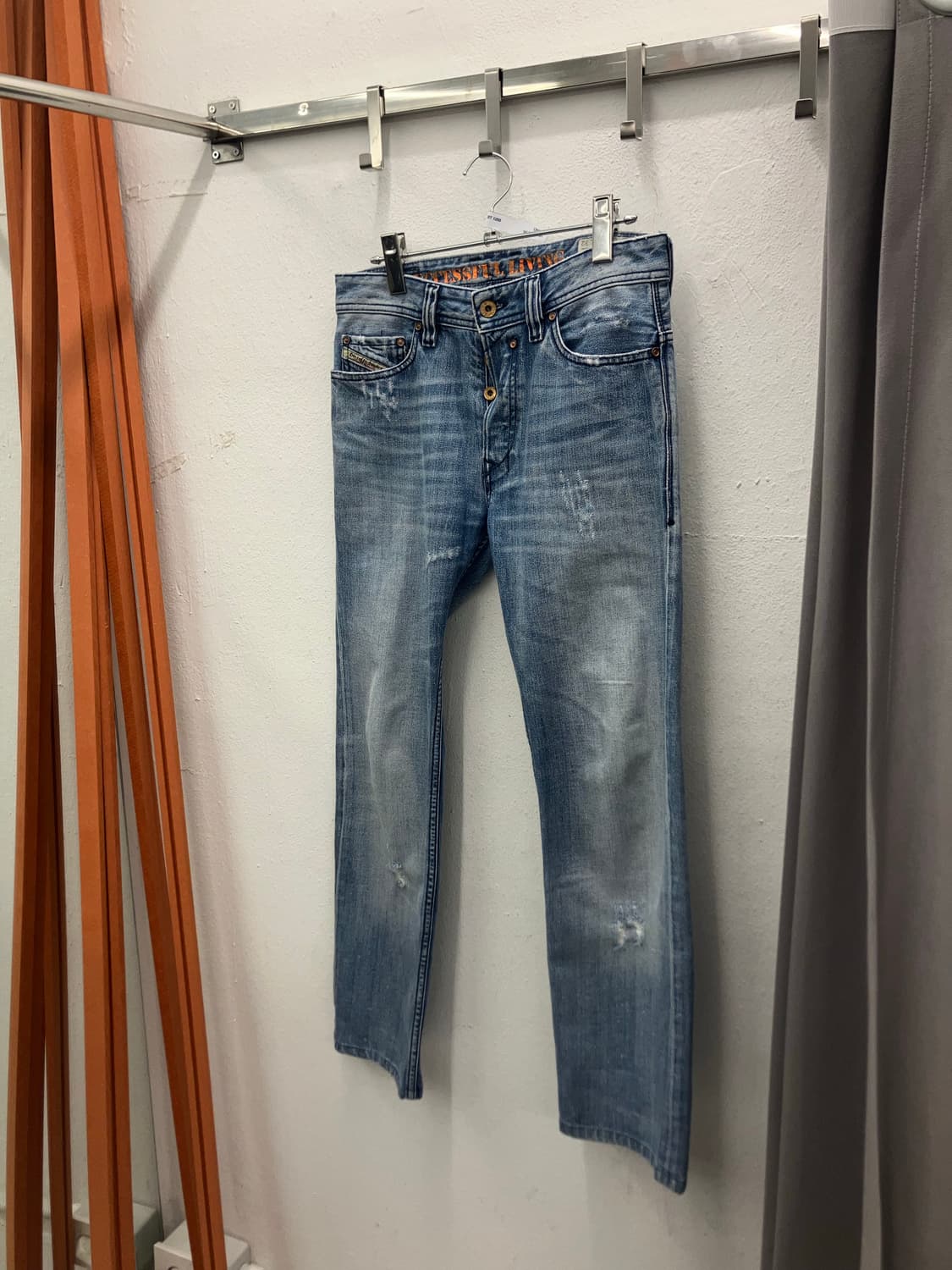 디젤 연청 데미지진 상품이미지1