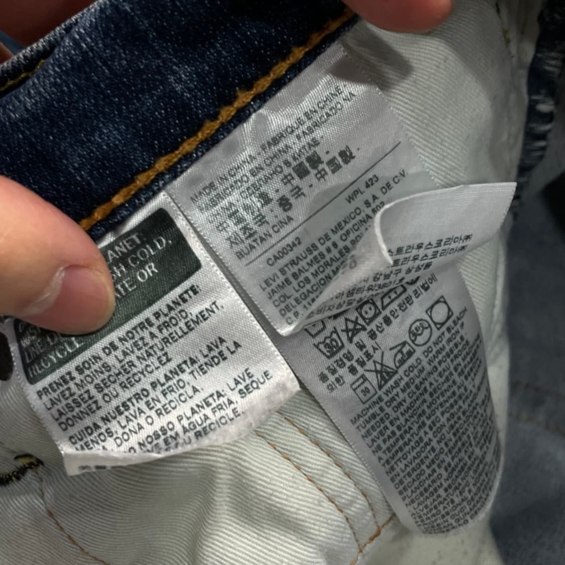 34 리바이스 511 청바지  상품이미지3
