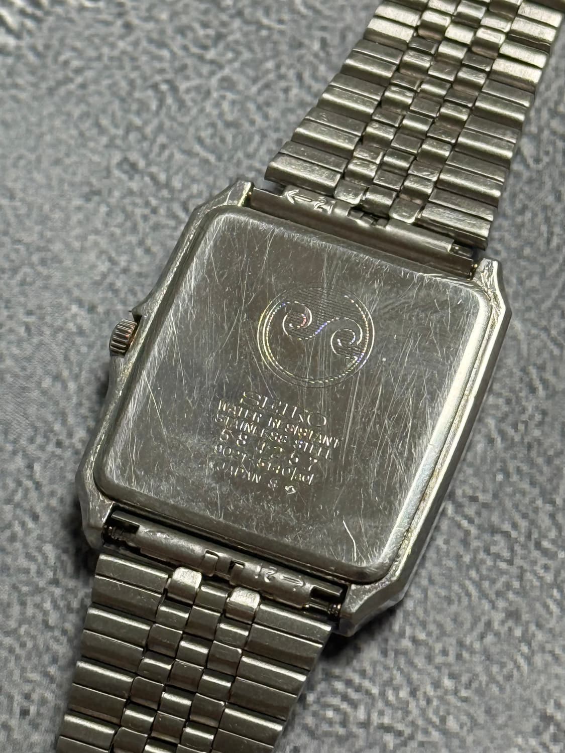 세이코 Seiko Chronos 쿼츠 스퀘어 상품이미지5