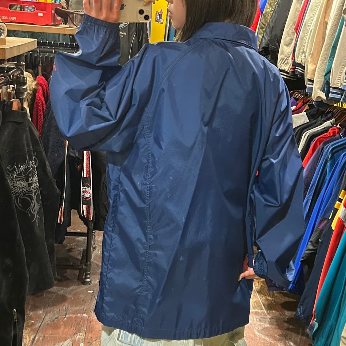 [HI] nike 바람막이 네이비 상품이미지5