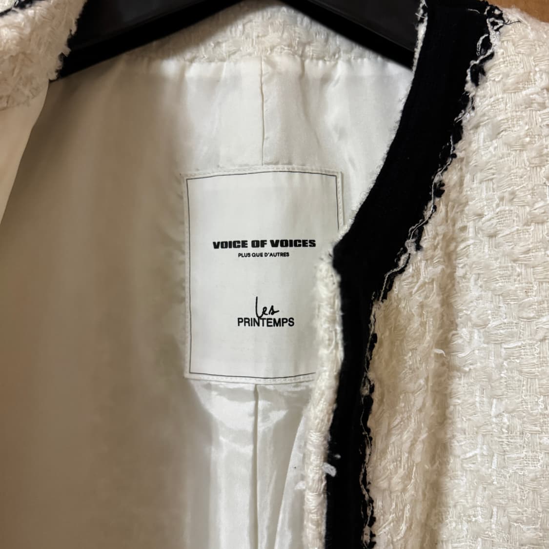 55 한섬 보브 vov 트위드 자켓 상품이미지2