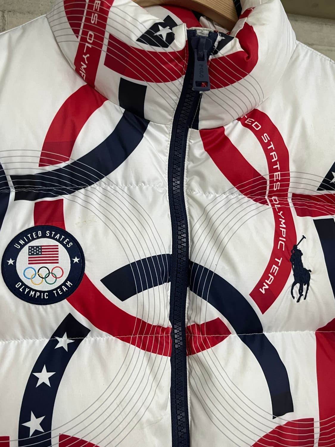 Polo USA Olympic 2022 White Duck Down 상품이미지5