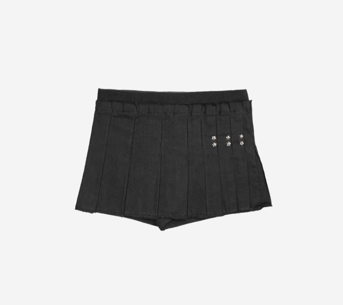 bonnae 플리츠 블랙 스커트2 상품이미지1