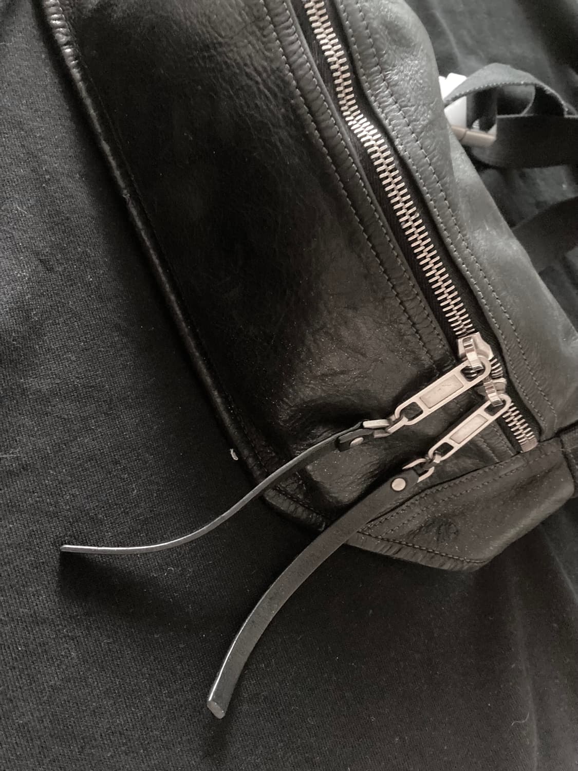 RICK OWENS 세르베루스 히드라 레더 범백 상품이미지5